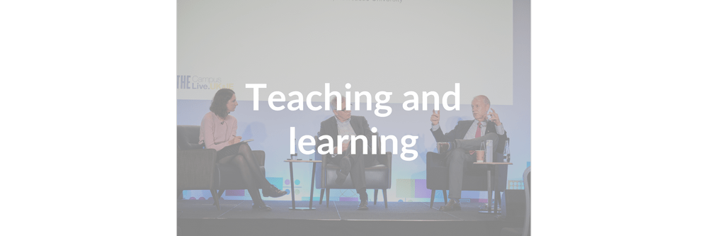 Teaching and learning
