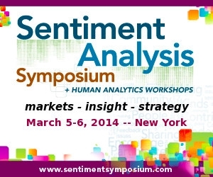 Sentiment Analysis Symposium 2014 logo